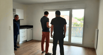 Livraison de l'opération Rivéo à Bouaye
